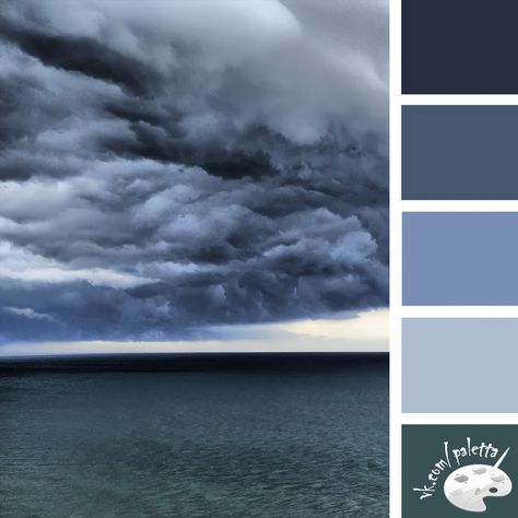 Storm Color Palette, Rain Editorial, Barndominium Inspiration, Adobe Color Palette, Storm Sorcerer, Drawing Desk, Rainy Day Aesthetic, Colour Mixing, Palette Inspiration