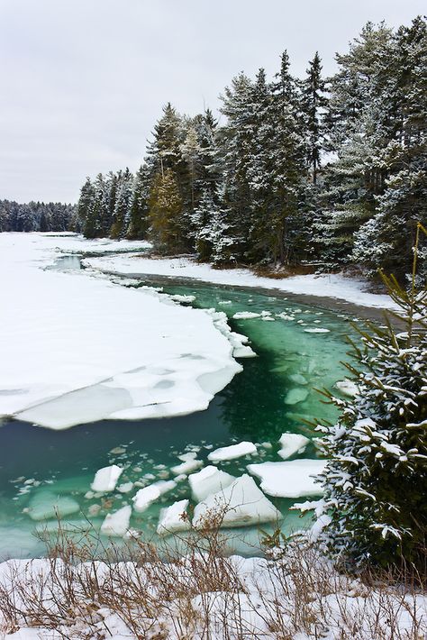 Tidal Ice Flows clog Strawberry Creek during the winter, Harpswell, Maine Benjamin M. Williamson Harpswell Maine, Maine Aesthetic, Christmas In New York Aesthetic, Maine Winter, Maine Photography, Maine Living, Visit Maine, Maine Vacation, Maine Travel