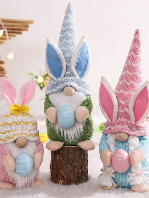 Swedish Tomte, Rabbit Dolls, Doll Home, Spring Bunny, Easter Bunny Rabbit, Bunny Doll, Easter Rabbit, Rabbit Ears, Easter Party