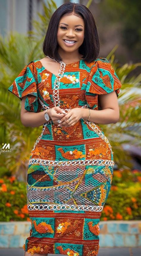 THE LATEST AFRICA STYLES FOR 2021 FOR BLACK WOMEN’S Moda Afro, Dresses By Pattern, Best African Dresses, Short African Dresses, African Fashion Skirts, African Dresses Modern, African Wear Dresses, Gaun Fashion, African Fashion Women Clothing