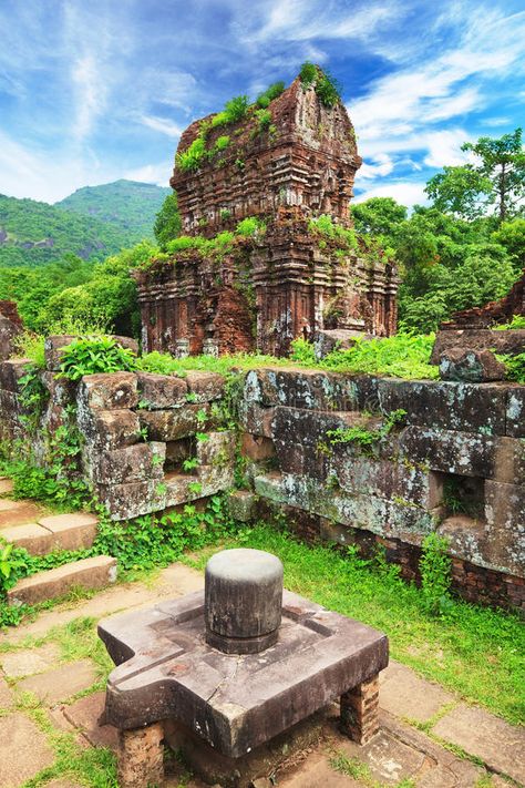 My Son Vietnam, Hoi An Vietnam, Hindu Temples, Hindu Temple, Hoi An, Holy Land, Vietnam Travel, Round Trip, Da Nang