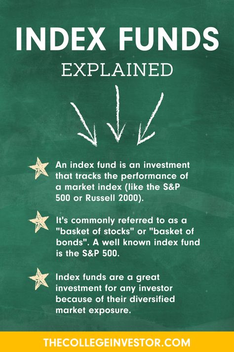 Here's what you need to know about Index Funds! What is it? 📈 An index fund is an investment that tracks the performance of a market index (like the S&P 500 or Russell 2000). It's typically made up of stocks or bonds. This investment is commonly referred to as a "basket of stocks" / "basket of bonds". See the pin for more details. 👀 SAVE this pin so you never have to wonder what an index is again! 📍 Index Funds For Beginners, S&p 500 Index Fund, Index Funds Investing, Finance Girl, Life Strategy, Stock Investment, Accounting Education, Index Funds, Investment Strategies