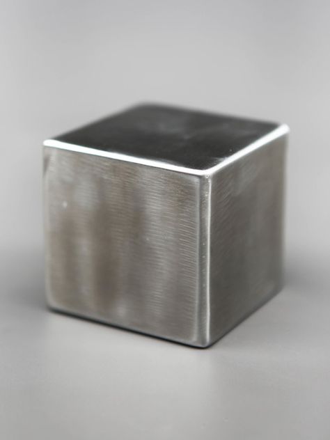 Steel Cube by Elektra Steel Senior Year Art, Metal Drawing, Japanese Robot, Texture Drawing, Paper Sculptures, Chrome Material, School Art Projects, Metal Texture, Robot Design