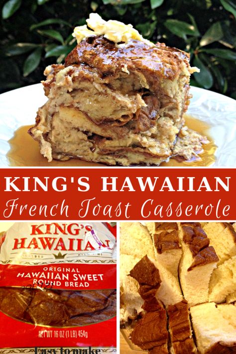 Kings Hawaiian Round Bread Recipes, Hawaiian Sweet Roll Breakfast Casserole, Cinnamon Roll French Toast Casserole Kings Hawaiian, Hawian Roll French Toast Casserole, Kings Hawaiian Bread Pudding, Hawaiian French Toast Bake 12 Tomatoes, King Hawaiian French Toast, Hawian Roll French Toast, Hawaiian Roll French Toast Casserole