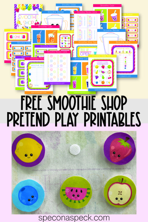 free smoothie shop pretend play printables Smoothie Shop Pretend Play, Juice Bar Dramatic Play, Free Dramatic Play Printables, Smoothie Printable, Dramatic Play Printables Free, Kindergarten Name Activities, Toy Makeover, Juice Recipes For Kids, Pretend Play Printables