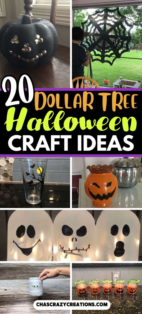 Halloween Bowl Fillers Decorative, Halloween Crafts For The Family, Cute Halloween Centerpiece Ideas, Dollar Tree Fall And Halloween Crafts, New Diy Dollar Tree Crafts, Dollar Tree Halloween Centerpiece Ideas, Halloween Crafts For Adults Projects, Dollar Store Halloween Centerpieces, Halloween Crafts Dollar Store