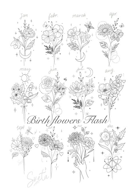 This Tattooing item by TruEmotions has 95 favorites from Etsy shoppers. Ships from United States. Listed on Apr 18, 2024 Flower Bouquet Tattoo, February Birth Flowers, January Birth Flowers, Bouquet Tattoo, Birth Flower Tattoos, Subtle Tattoos, Elegant Tattoos, Flower Tattoo Designs, Mom Tattoos