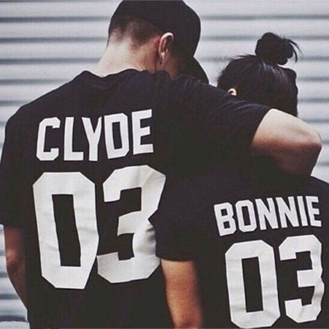 Bonnie And Clyde Shirts, Bonnie Und Clyde, Matching Tshirts, Bonnie And Clyde, Married Shirt, Honeymoon Shirts, Bonnie Clyde, Anniversary Shirt, Matching Couple Shirts