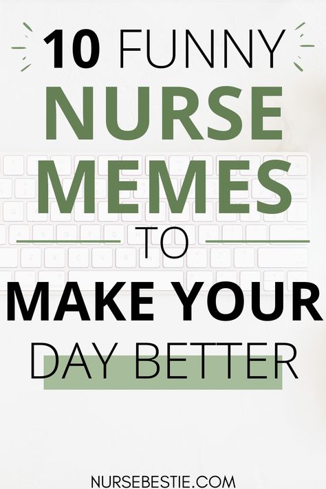 Unwind with these 10 funny nurse memes to make a bad day a little better! Nurse Humor Hilarious So Funny, Nurses Week Meme Funny, Nurse Graduation Quotes Funny, Funny Nursing School Quotes, Nursing Funny Quotes, Nurses Quotes Funny, Bad Day At Work Humor Funny, Funny Nurse Memes Humor, Nurse Puns Medical Humor