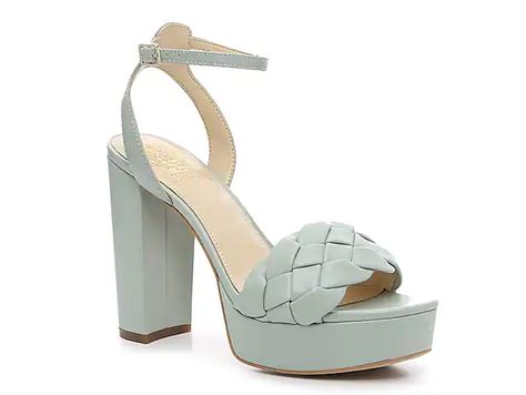 WOMEN'S HEELS Block Shoes, Neutral Heels, Green Sandals, Trendy Sandals, Steve Madden Heels, Platform Slides, Vince Camuto Shoes, Steve Madden Shoes, Womens Heels