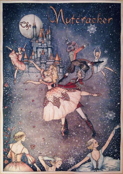 The Nut Cracker Ballet, The Nutcracker Ballet Poster, The Nutcracker Ballet Art, A Nutcracker Christmas, Nutcracker Asthetic, Christmas Posters Aesthetic, Nutcracker Christmas Wallpaper, The Nutcracker Wallpaper, Nutcracker Ballet Wallpaper