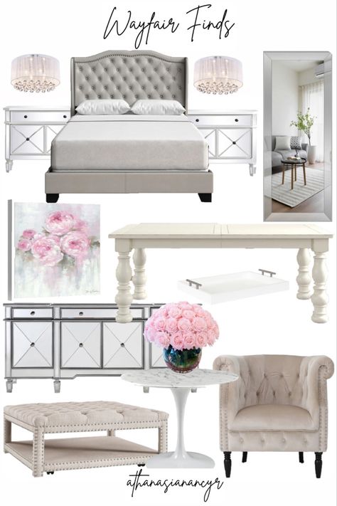 Glam farmhouse home French Country Glam Living Room, Country Glam Living Room, Southern Glam Home Decor, Farmhouse Glam Decor Living Room, French Glam Decor, Glam Farmhouse Bedroom, Glam Bedroom Decor Luxury Classy, Farmhouse Glam Decor, Vintage Glam Bedroom