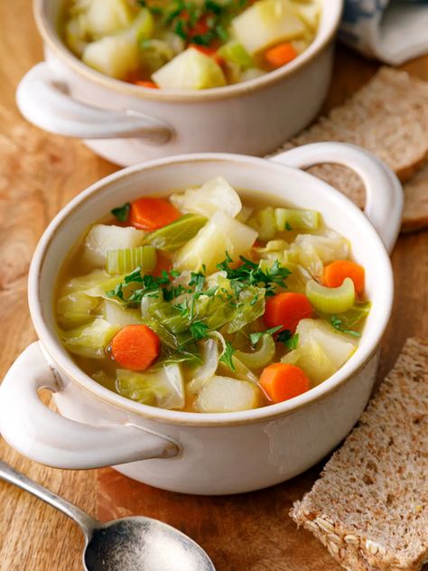 Irish Cabbage Soup - The GERD Chef Irish Cabbage, Healthy Summer Dinner Ideas, Gerd Diet Recipes, Acid Reflux Friendly Recipes, Gerd Friendly Recipes, Gerd Friendly, Gerd Recipes, Healthy Summer Dinner, Reflux Recipes