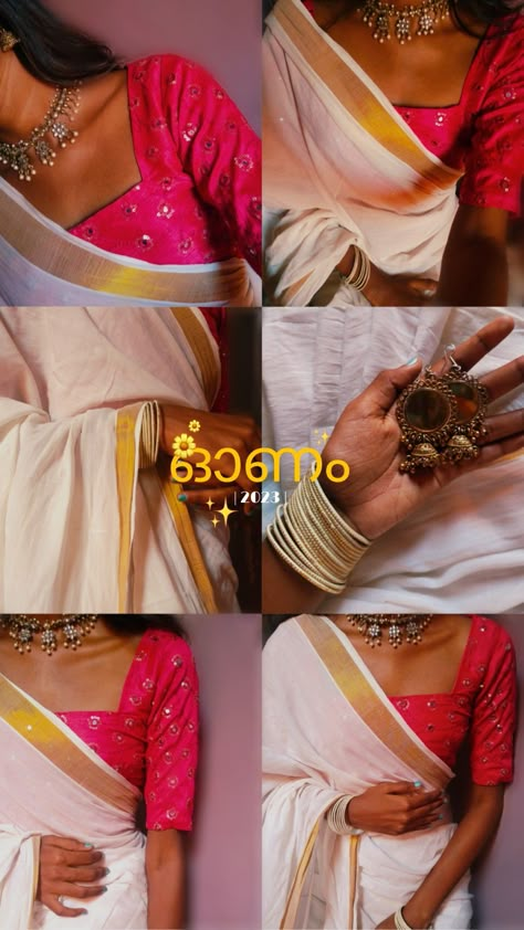 deets aesthetic, onam, desi girl Caption For Onam Pics, Onam Story Layout, Instagram Shoot Ideas, Jeans Poses Picture Ideas At Home, Half Saree Pics Poses, Onam Instagram Story Ideas, Onam Captions For Instagram, Onam Story Ideas, Onam Captions