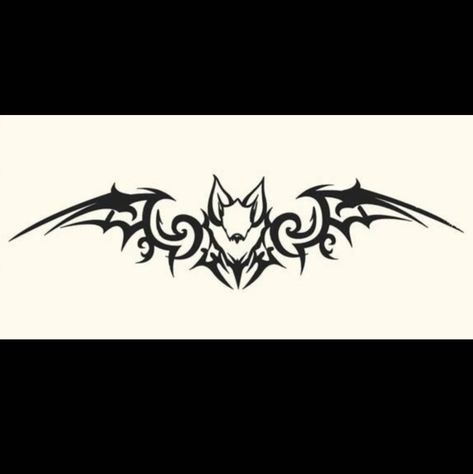 Vampire Tattoo Aesthetic, Vampire Tramp Stamp, Classic Tramp Stamp, Succubus Tramp Stamp Tattoo, Bat Lower Back Tattoo, Batman Tramp Stamp, Spooky Tramp Stamp, Cat Tramp Stamp, Cybersigil Tramp Stamp