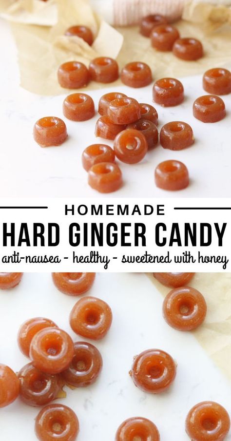 Hard Candy Recipe, Recipe With Ginger, Hard Candy Recipes, Easy Candy Recipes, Healthy Candy, Honey Candy, Honey Ginger, Candy Recipe, Candy Recipes Homemade