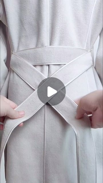 How To Tie A Romper Bow, Pants Bow Tutorial, How To Tie A Belt Bow On Pants, Knot For Dress, How To Tie A Cute Bow On Dress, How To Tie A Bow On A Jumpsuit, Tie Knot On Dress, Tie A Flat Bow, Dress Knot Tie