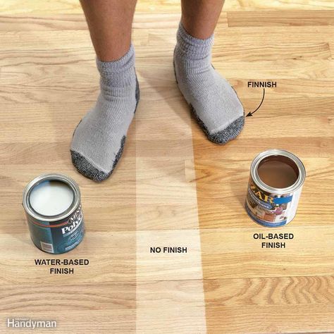 Polyurethane Floors, How To Apply Polyurethane, Woodworking Store, Oil Based Stain, Floor Stain, Refinishing Floors, White Oak Floors, Water Based Stain, Storing Paint