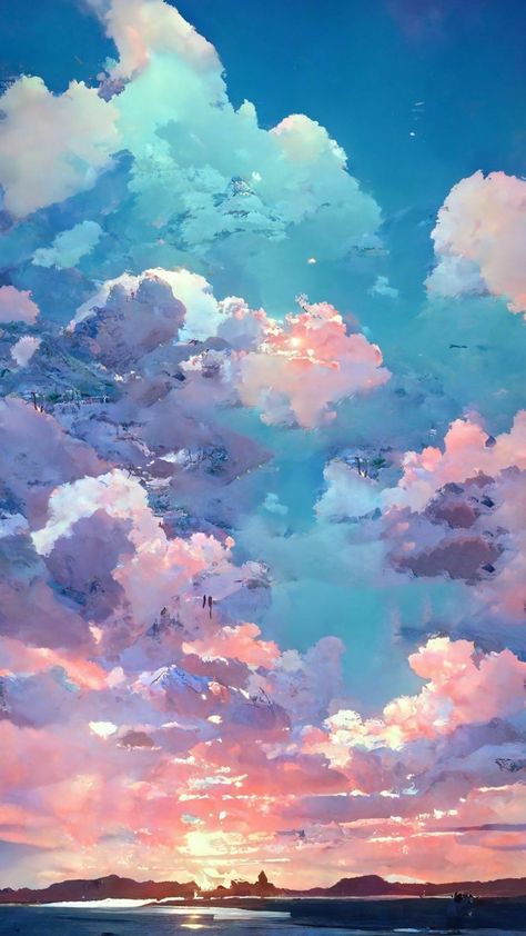 Whats Wallpaper, Pretty Backgrounds, Japon Illustration, Lukisan Cat Air, Cool Wallpapers Art, Fantasy Art Landscapes, 판타지 아트, Pretty Wallpapers Backgrounds, Dreamy Art