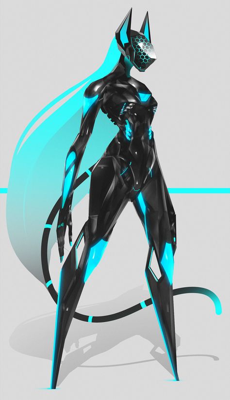 Arte Robot, Cyberpunk Aesthetic, Arte Cyberpunk, 다크 판타지, Robot Design, Robot Art, Robots Concept, Robot Concept Art, Armor Concept