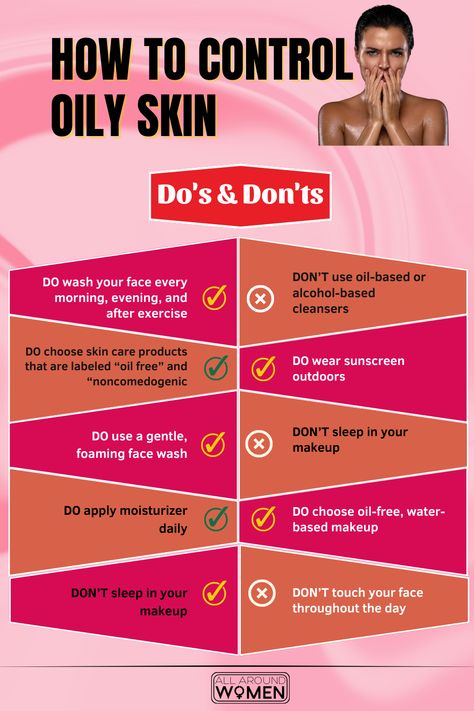 How To Control Oily Skin, oily skin How To Reduce Oily Skin, Clear Skin Tips For Oily Skin, How To Reduce Oily Face, How To Control Oily Face, Makeup For Oily Skin Tips, Procreate Tutorial Step By Step, Correct Skin Care Routine, Face Cleaning Routine, Control Oily Skin