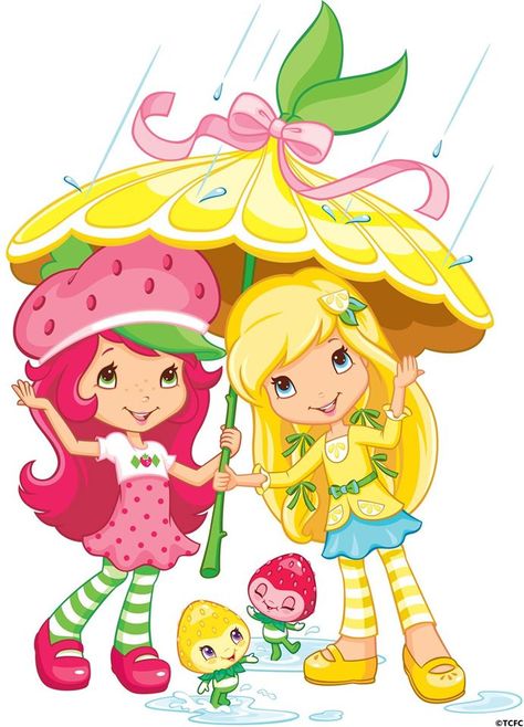 Strawberry Shortcake & Lemon Meringue Strawberry Shortcake Pictures, Berry Shortcake, Strawberry Shortcake Birthday, Strawberry Shortcake Cartoon, Random Wallpaper, Strawberry Shortcake Characters, Strawberry Shortcake Party, Hello April, Vintage Strawberry Shortcake