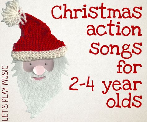 Christmas Action Songs for 2-4 Year Olds - Kids' Songs for Christmas - Let's Play Music Christmas Songs For Toddlers, Preschool Christmas Songs, Songs For Christmas, Christmas Songs For Kids, Do It Yourself Decoration, Action Songs, Christmas Program, Christmas School, Preschool Christmas