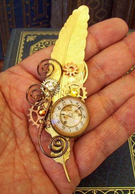 Cool Steampunk Art Ideas which will blow your mind (14) Steam Punk Diy, Steampunk Kunst, Steampunk Mode, Moda Steampunk, Steampunk Hairstyles, Steampunk Aesthetic, Mode Steampunk, Steampunk Crafts, Arte Punk