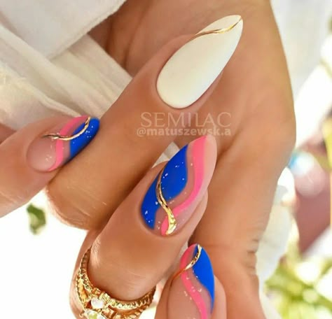 Tips Nails Acrylic, Nail 2023 Summer, Summer Nails 2023 Gel, Summer Nails Art Designs, Summer Nail 2023, Gel Summer Nails, Summer Nail Design Ideas, Nails Colors Summer, Summer Nail Inspiration