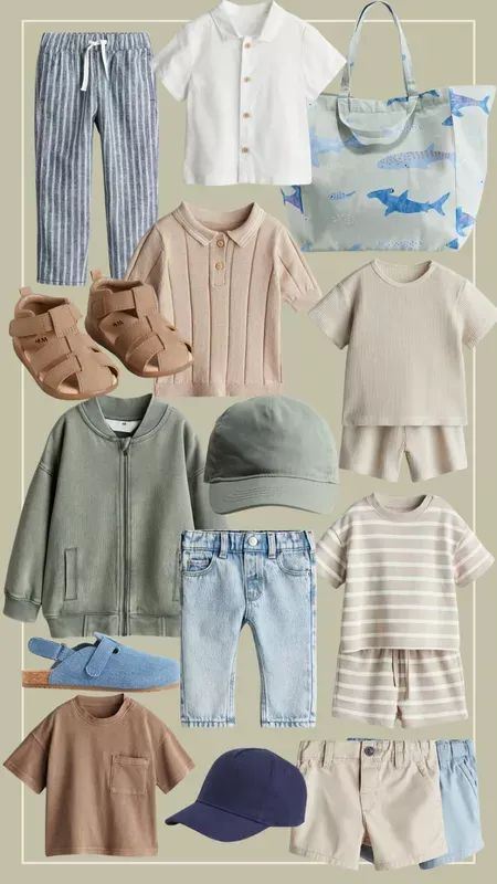 H&M toddler boy spring outfits and shoes  #LTKbaby #LTKkids #LTKSeasonal Spring Toddler Boy Outfits, Toddler Boy Spring Outfits, Kid Boy Outfits, Boy Spring Outfits, Leo Clothes, Baby Boy Spring Outfits, Oscar 2024, Canva Tricks, Toddler Boy Summer