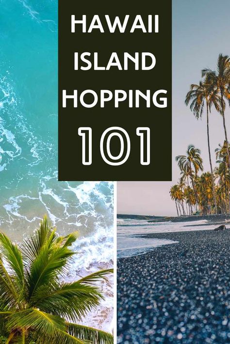 Hawaii Island Hopping Itinerary, Island Hopping Hawaii, Hawaii Checklist, Backpack List, Hawaii Trip Planning, Hawaii Vacation Tips, Hawaii Activities, Hawaii Islands, Tropical Travel Destinations