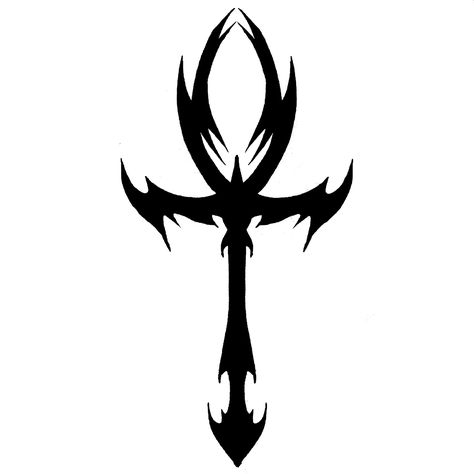 Unaligned, vampire covenant (Vampire: The Requiem) Vampire Symbol Tattoo, Vampire Themed Tattoos, Vampire Logo Design, Guild Symbols, Vampire Symbols, Vampire Logo, Vampire Ankh, Vampire The Requiem, Filipino Tattoo