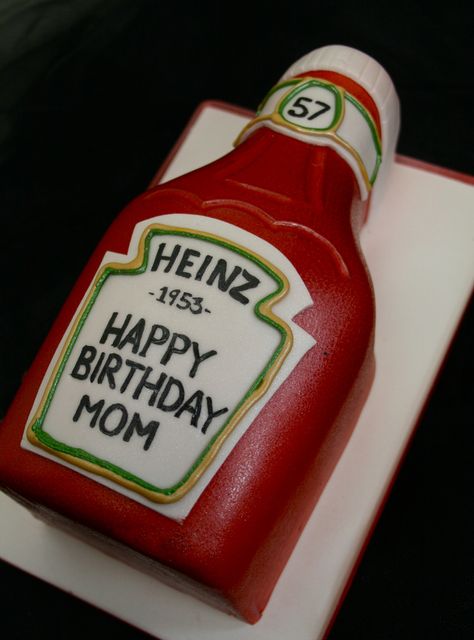 https://flic.kr/p/84Lnjf | 57th birthday! | Happy 57th birthday! Heinz 57 Birthday Party, Ketchup Cake, 57 Birthday, 70th Cake, Happy 57th Birthday, Table Decorating Ideas, Birthday Bottle, Layered Cakes, Heinz 57