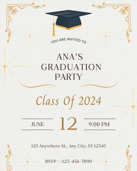 🧑‍🎓 Graduation Party Evite #Vfccreativedesigns #DigitalInvitations #InvitationDesign #Cutedesigns #Partyevites #graduationevites English Corner, May 23, Digital Invitations, Graduation Party, Invitation Design, Mood Boards, Cute Designs, Collage, Bar