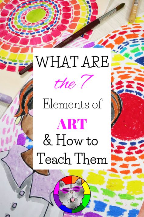 Element Of Art Value Projects, Elements Of Art Texture Projects, Homeschool Art Lessons Elementary, Teaching Color Elementary Art, Ideas For Art Class For Kids, Painted Paper Collage Kids Art Lessons, Elements Of Art Value Projects, 7 Elements Of Art Line, Year 1 Art Lessons