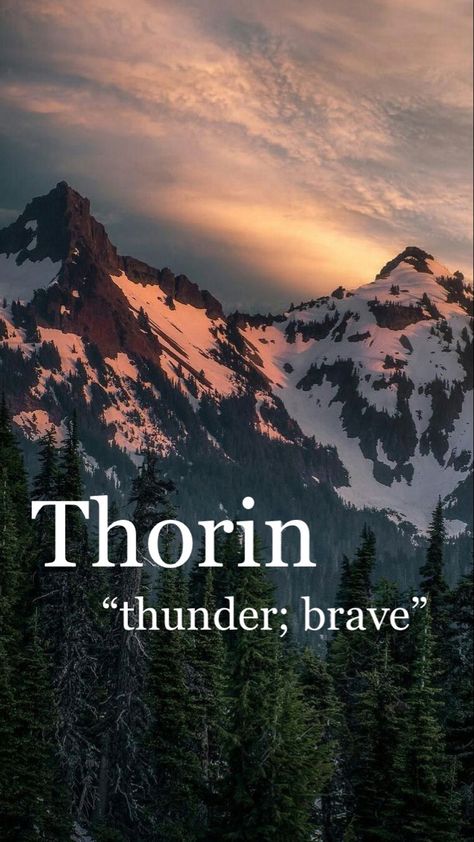 Nordic Names And Meanings, Names That Mean Thunder, Old Norse Names And Meanings, Norse Names And Meanings, Half Orc Names, Nordic Names, Scandinavian Names, Norse Names, Gaelic Names