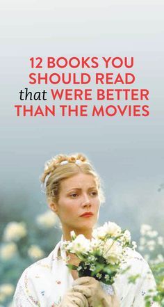 books that were better than the movies Movies That Are Books, The Words Movie, Books That Became Movies, Books That Are Movies, Better Than The Movies, Books And Movies, 12 Books, Books You Should Read, Reading Rainbow