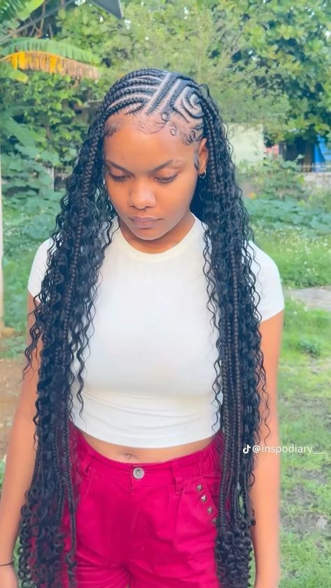 Women Protective Hairstyles, Black Women Protective Hairstyles, Braids Quick, Braided Cornrows, Black Hair Protective Styles, Braids Hairstyles For Black Women, Hair Braid Patterns, Lemonade Braids Hairstyles, Cornrows Braids For Black Women