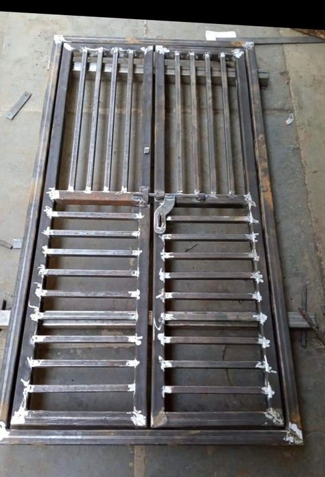 Steel Grill Door Design Modern, Main Door Design Ms, Ms Grill Design For Safety Door, Safety Gate For Main Door, Main Door Safety Grill Design, Ms Safety Door Design, Steel Door Design Modern, Safety Door Design Modern, Ms Door Design