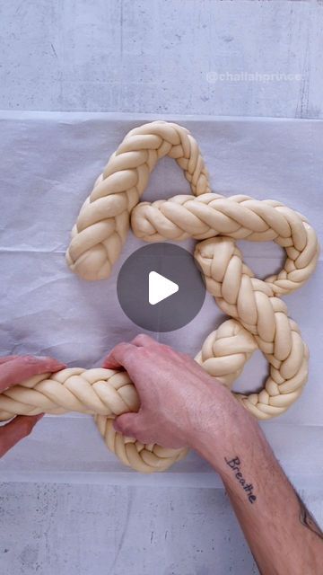 5 Braid, Active Dry Yeast, Braided Bread, Bread Shaping, Bread Art, Challah Bread, Ancient Grains, Pastry Art, Salt Dough