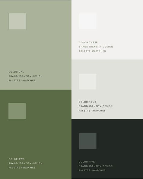 Garden Palette Colour, Aesop Color Palette, Green Color Branding, Togue Studio, Garden Palette, Pantone Palette, Green Palette, Brand Color Palette, Green Colour Palette