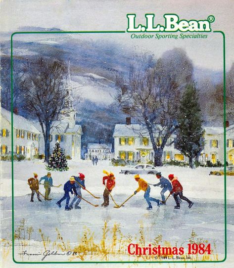 L. L. Bean Catalog 1984 Christmas : L.L. Bean : Free Download, Borrow, and Streaming : Internet Archive Ll Bean Catalog, Catalog Cover, Garden On A Hill, Christmas Catalogs, Christmas Wonderland, Garden Tours, Red And White Stripes, Ll Bean, L L Bean