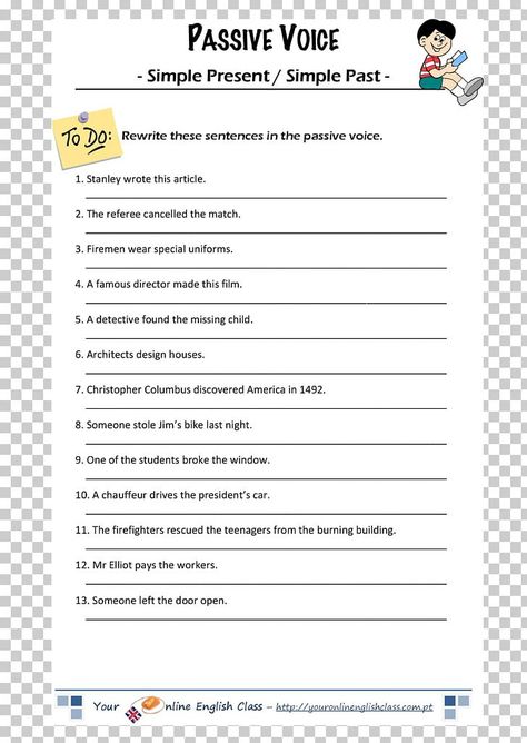 Present And Past Passive Worksheet, Passive Voice Past Simple Worksheet, Present Simple Passive Worksheet, Past Simple Passive Worksheet, Past Passive Worksheet, Simple Present Tense Worksheets, Past Tense Worksheet, Indirect Speech, Presente Simple