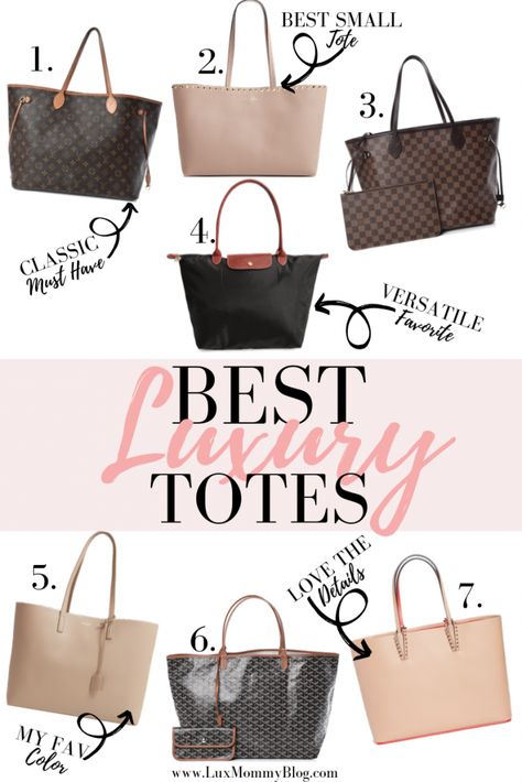 Luxury Totes You’ll Love Luxury Shopping Tote Bag, Large Luxury Bags, Tote Bag Purse Handbags, Staple Designer Bags, Best Designer Work Bags, Purse For Work, Best Designer Bags 2023, Large Designer Bags, Luxury Tote Travel Bag