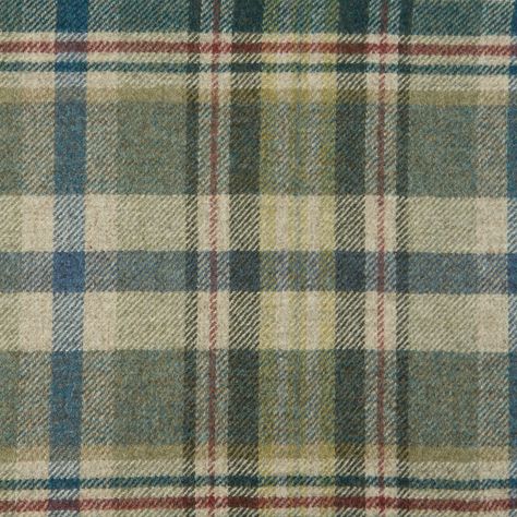 Fabric Roller Blinds, Glen Coe, Dado Rail, Curtain Rails, Fabric Blinds, Curtain Track, Teal Fabric, Tartan Fabric, Pencil Pleat