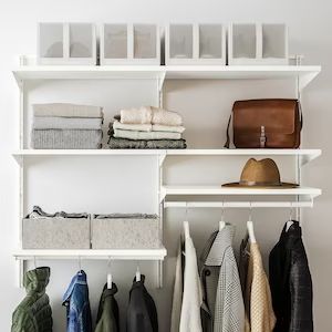 Wardrobe accessories storage