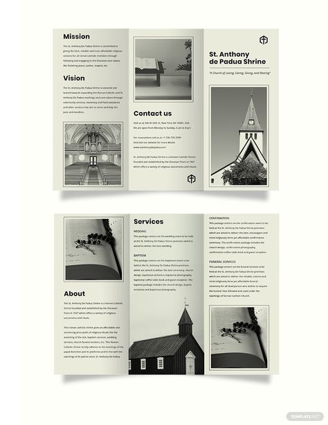 Free Simple Church Tri-Fold Brochure Template #AD, , #affiliate, #Church, #Simple, #Free, #Tri, #Template Church Brochures, Brochure Templates Free Download, Free Brochure Template, Microsoft Publisher, Fold Brochure, Trifold Brochure Template, Church Service, Template Google, Trifold Brochure