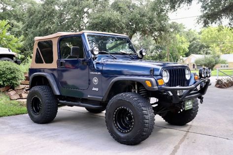 Hydro Blue Jeep Wrangler, 2000 Jeep Wrangler Tj, 2 Door Jeep, Two Door Jeep Wrangler, 2000 Jeep Wrangler, 2001 Jeep Wrangler, 1994 Jeep Wrangler, 1989 Jeep Wrangler Yj, Jeep Wrangler Lifted