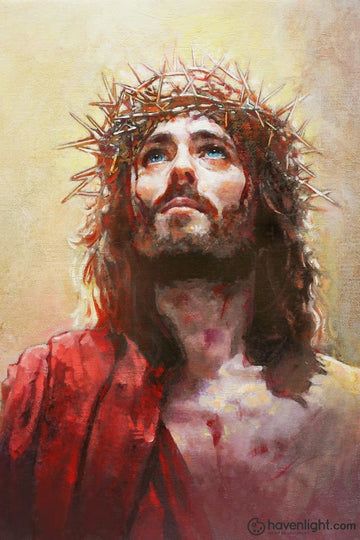 Yongsung Kim | Art, Paintings & Images of Christ | Official Site Yongsung Kim, Jesus Crown Of Thorns, Tato Salib, Jesus Crown, The Lamb Of God, Jesus Drawings, Jesus Christ Painting, Images Of Christ, Maria Magdalena