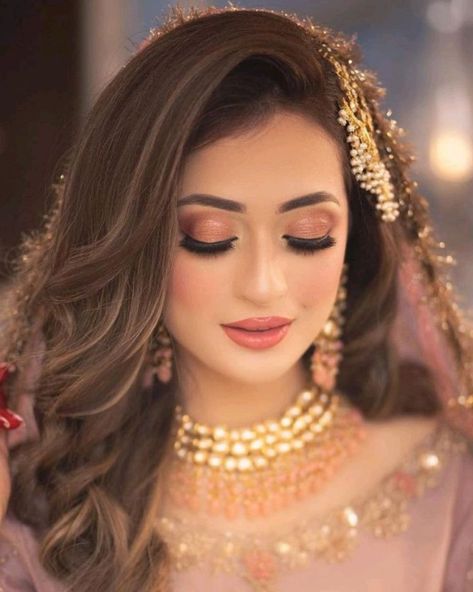 Makeup Art | Sara Irfan Nikah Makeup Look Pakistani, Barat Makeup Look, Nikah Makeup Look, Nikkah Makeup Looks, Bridal Makeup Pakistani, Makeup Look Bridal, Bride Makeup Look, Bridal Look Makeup, Nikkah Makeup